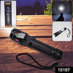 ALVENZA LED Flashlight USB Rechargeable – Zoom & 5 Lighting Modes