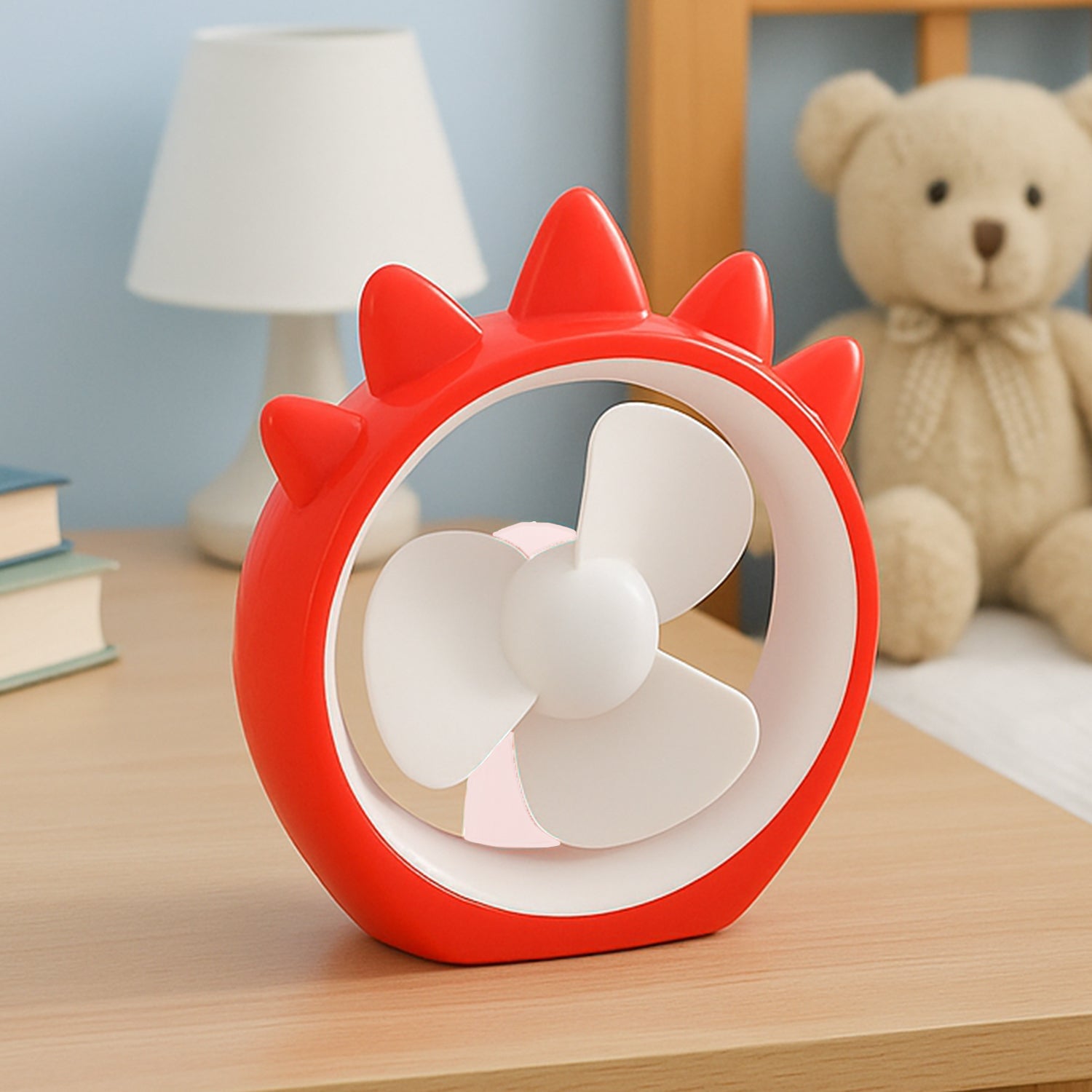 Mini USB Rechargeable Desktop Fan Compact & Quiet Cooling