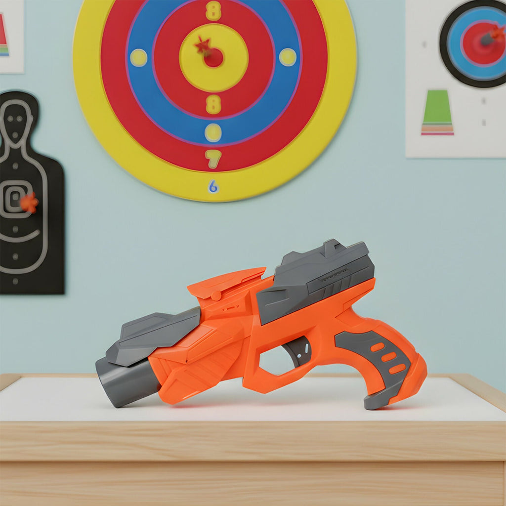 ALVENZA Soft Bullet Toy Gun for Kids – Safe Foam Dart Blaster
