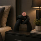 ALVENZA Modern Abstract Knot Sculpture – Elegant Home Decor Accent