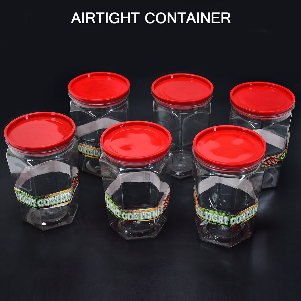 ALVENZA Air Tight Kitchen Storage Container – 1100ml Set of 6 | Velvet Wheels