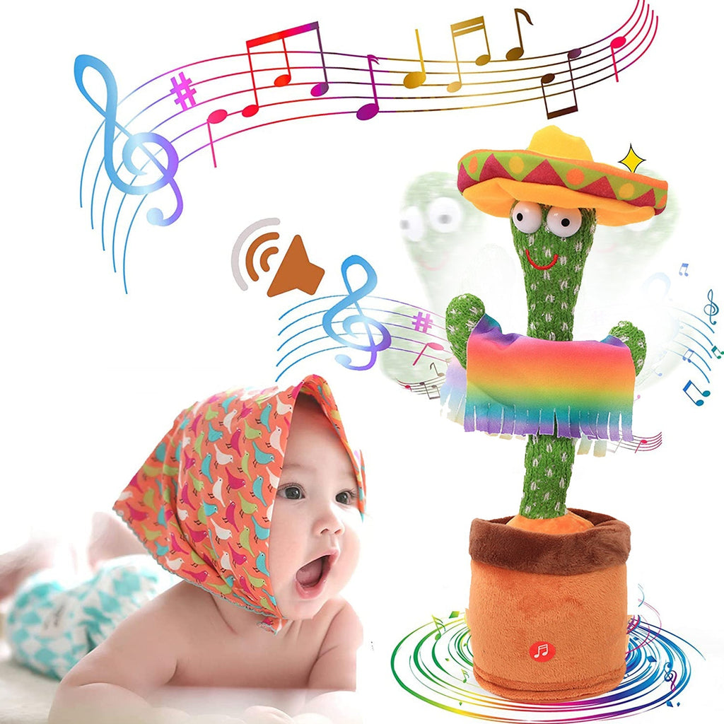 ALVENZA Dancing Cactus Toy – Talking & Singing Plush | Little Learners