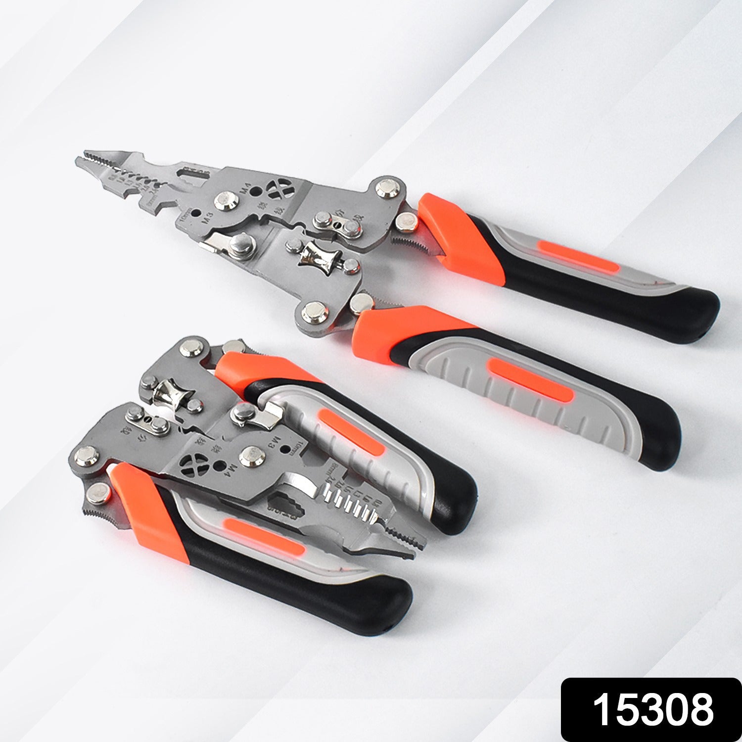 ALVENZA Wire Stripper Pliers 8-in-1 – Ergonomic Soft Grip Multi-Tool