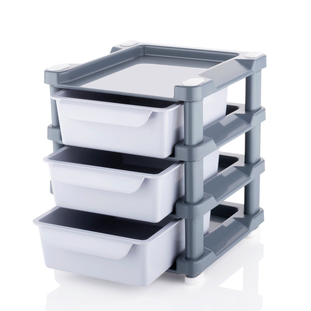 Makeup Organizer Drawer – 3-Layer Compact Cosmetic Storage | Organivo