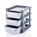 Makeup Organizer Drawer – 3-Layer Compact Cosmetic Storage | Organivo