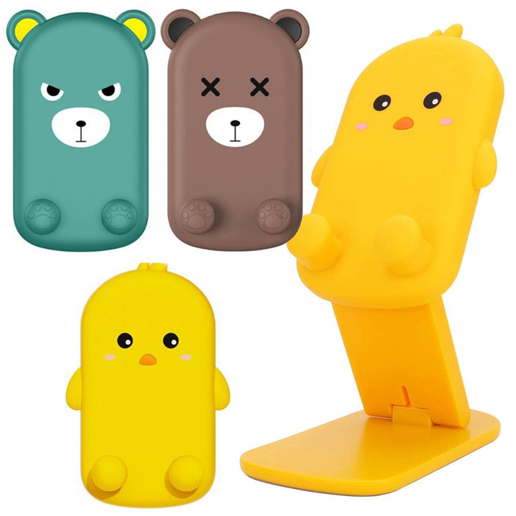 ALVENZA Mobile Stand – Cute Cartoon Adjustable Foldable for Phones & Tablets | PHOBIA