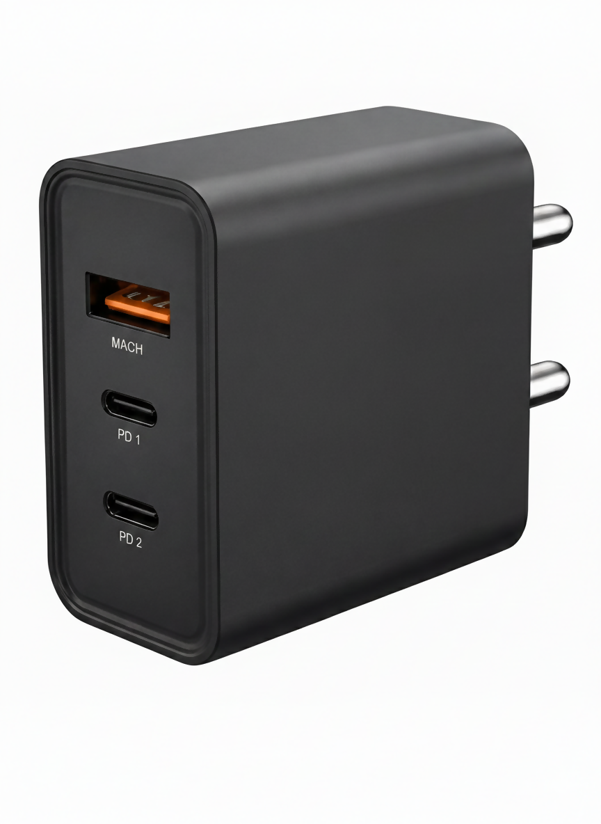 ALVENZA USB C Charger – Compact 65W Fast Charging for Laptops and Phones