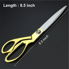 ALVENZA Tailoring Scissor – 8.5-inch Gold Stainless Steel | Cisora