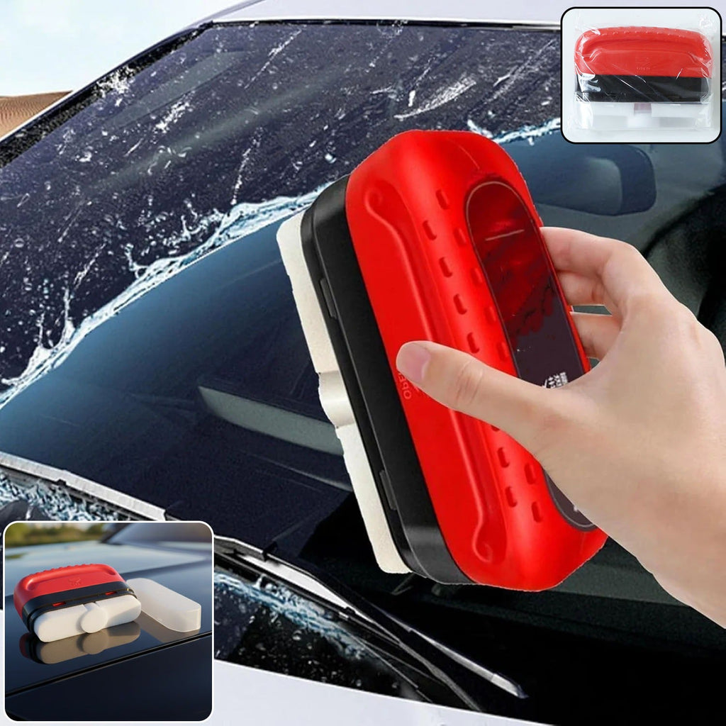 ALVENZA Car Windshield Glass Cleaner Sponge – 2-in-1 Water Wiper Tool