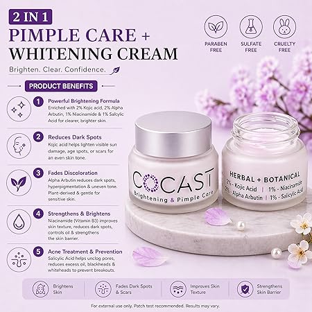 Brightening & Pimple Care Face Cream – Daily Skin Nourishment for Radiance