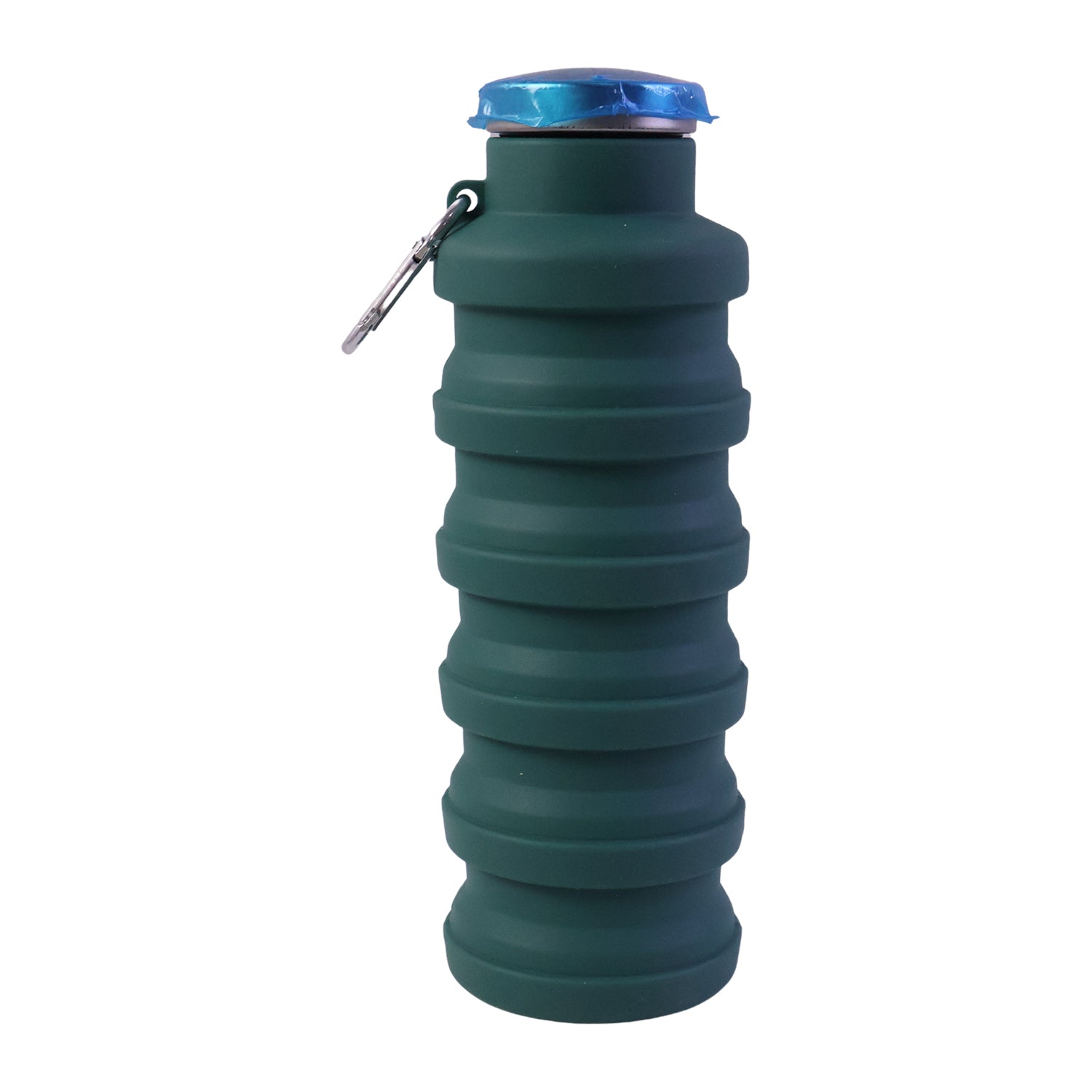 Silicone Foldable Water Bottle Space-Saving Travel & Sports Hydration - Detail View 5