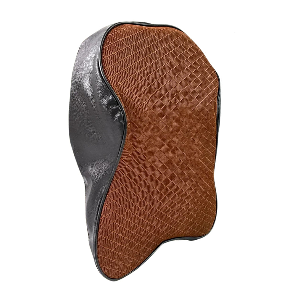 ALVENZA Memory Foam Car Neck Pillow – Ergonomic Support for Driving | Velvet Wheels