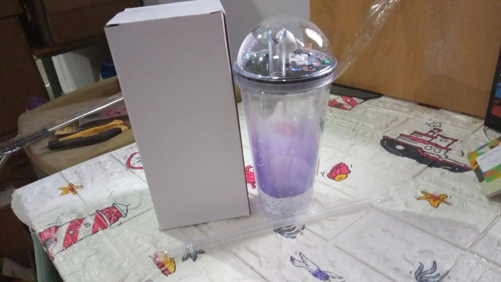 ALVENZA Astronaut Tumbler with LED Light – Insulated 13oz | FERVENT