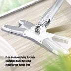 ALVENZA Hands-Free Mop – X-Shape Microfiber Squeeze | Storenzo