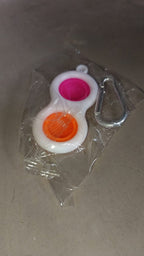 ALVENZA Simple Dimple Fidget Toy Keychain – Mini Stress Relief | Styleva