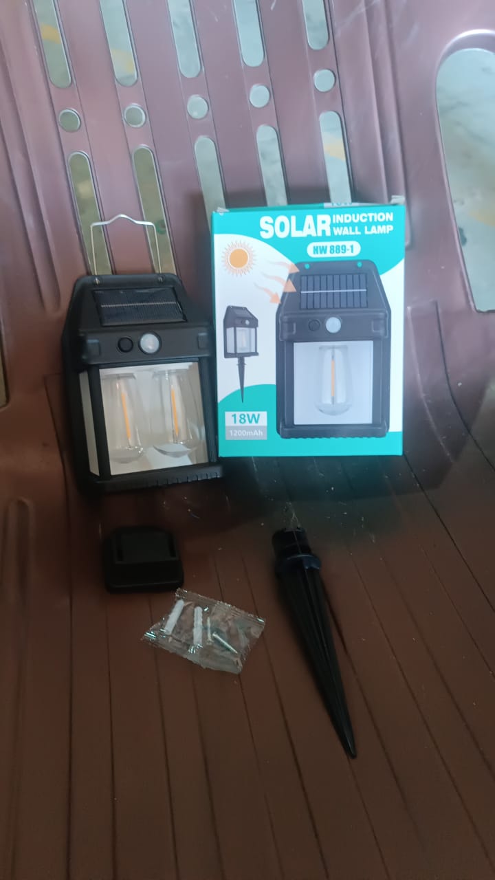 ALVENZA 18W Solar Wall Double Light – Motion Sensor & Dual Modes