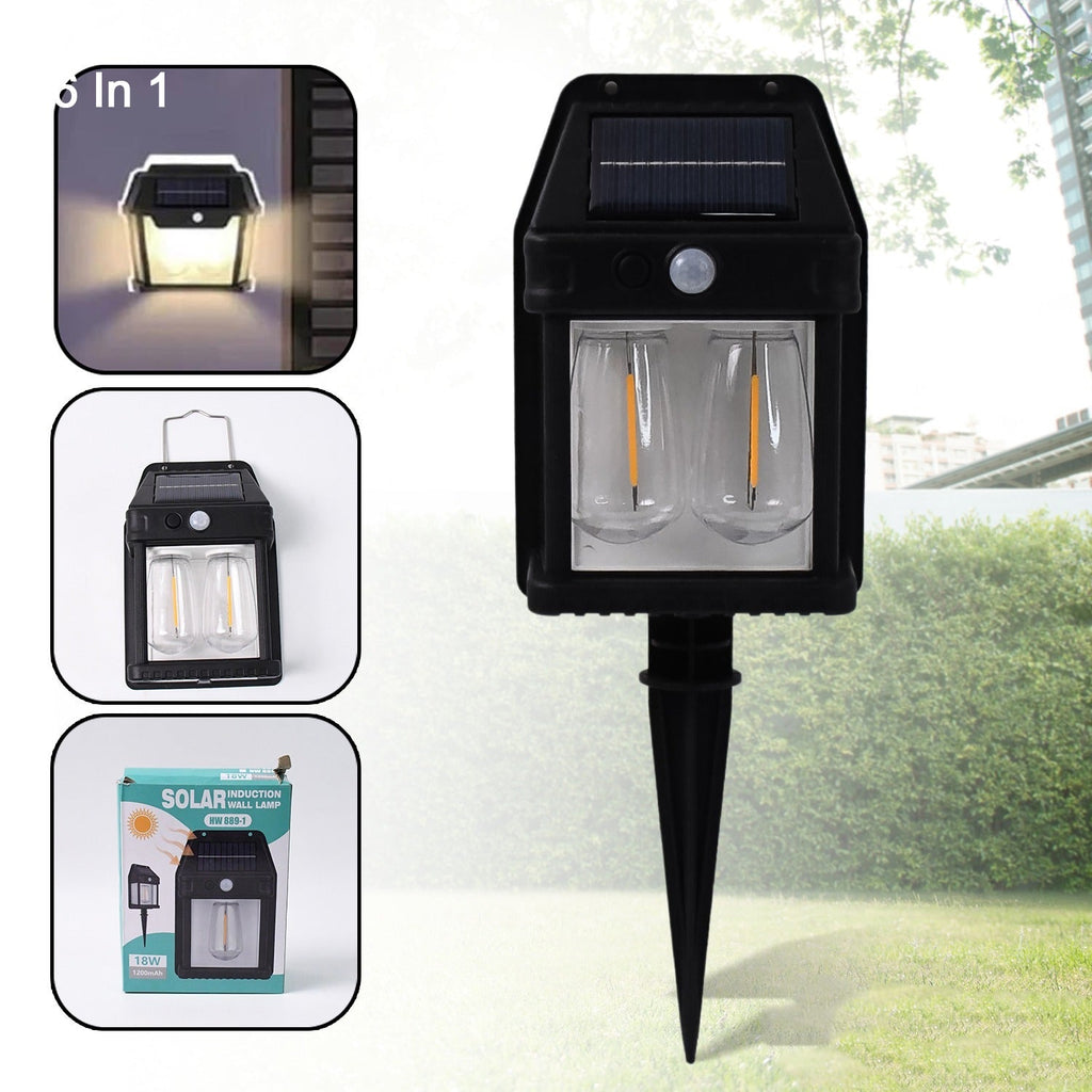 ALVENZA 18W Solar Wall Double Light – Motion Sensor & Dual Modes