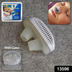 Anti-Snoring Nose Clip 2-in-1 Air Purifier Device - Side View