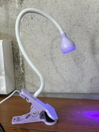 UV LED Lamp for Gel Nails – Flexible Clip-On Design