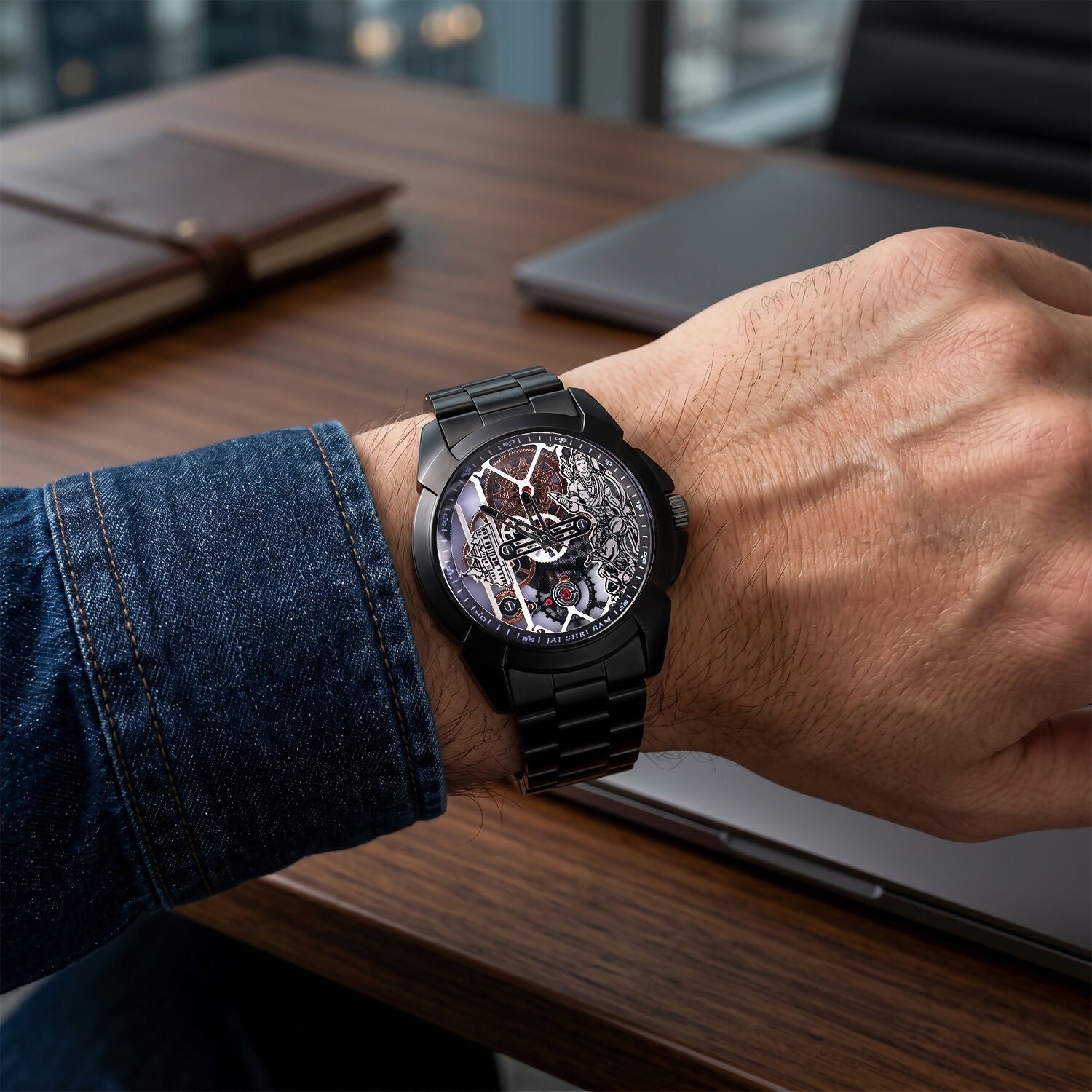 Jai Shri Ram Analog Watch – Stylish Devotional Timepiece