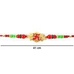 ALVENZA Swastik Symbol Rakhi – Elegant Traditional Festive Accessory