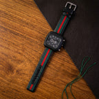 Black Square Dial Analog Watch – Stylish & Durable for Everyday Wear