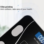 Smart Body Weight Scale – Bluetooth Body Fat & BMI Tracking | VelvaBloom