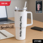 ALVENZA Stainless Steel Travel Mug – 890ML Vacuum Insulated Tumbler