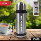 ALVENZA Stainless Steel Coffee Vacuum Flask – 750ml Portable Bottle