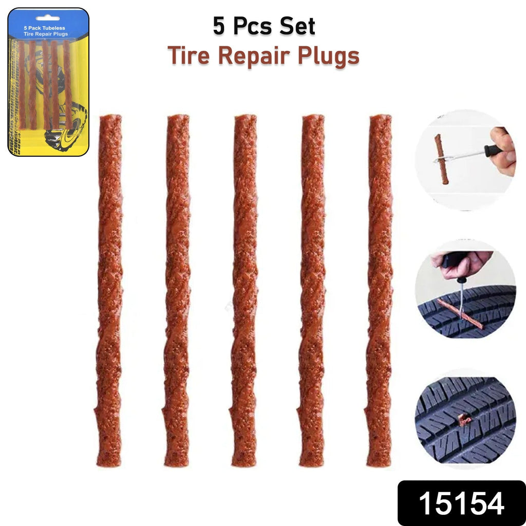 ALVENZA Tyre Repair Strips – Emergency Puncture Seal (5 Pcs) | Indo Glow