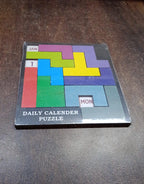 Wooden Daily Calendar Puzzle Mind Challenge Game | Inventive Play - Detail View 7