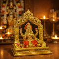 ALVENZA Goddess Lakshmi Idol – Sacred Home Decor for Prosperity and Positivity