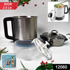 ALVENZA Electric Multi Cooker – 2.5L Stainless Steel 800W | FirePot