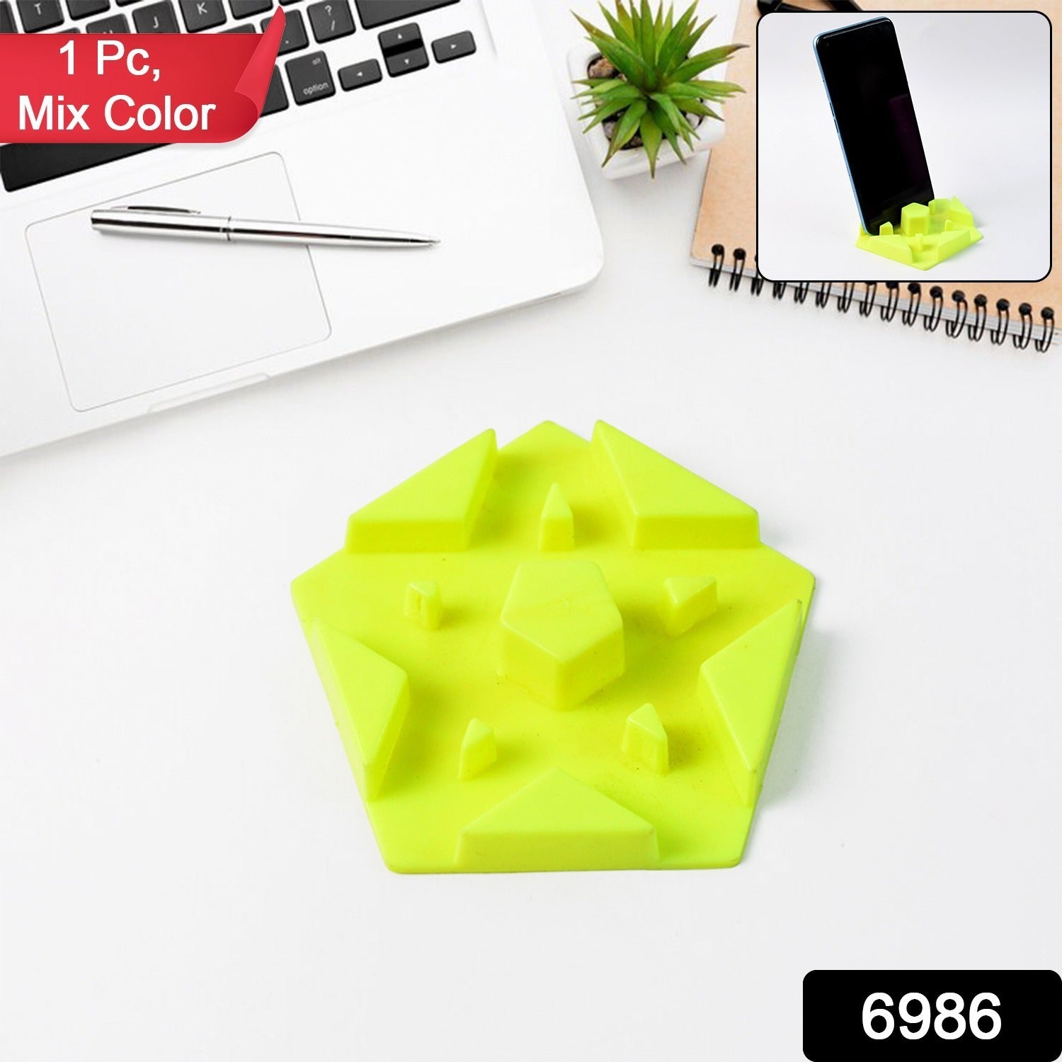 ALVENZA Multi-Angle Plastic Mobile Phone Stand – Adjustable Viewing Holder