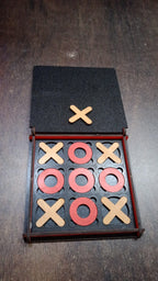 Tic Tac Toe Wooden Game Brain-Boosting Fun for All Ages | Boardoria - Detail View 7