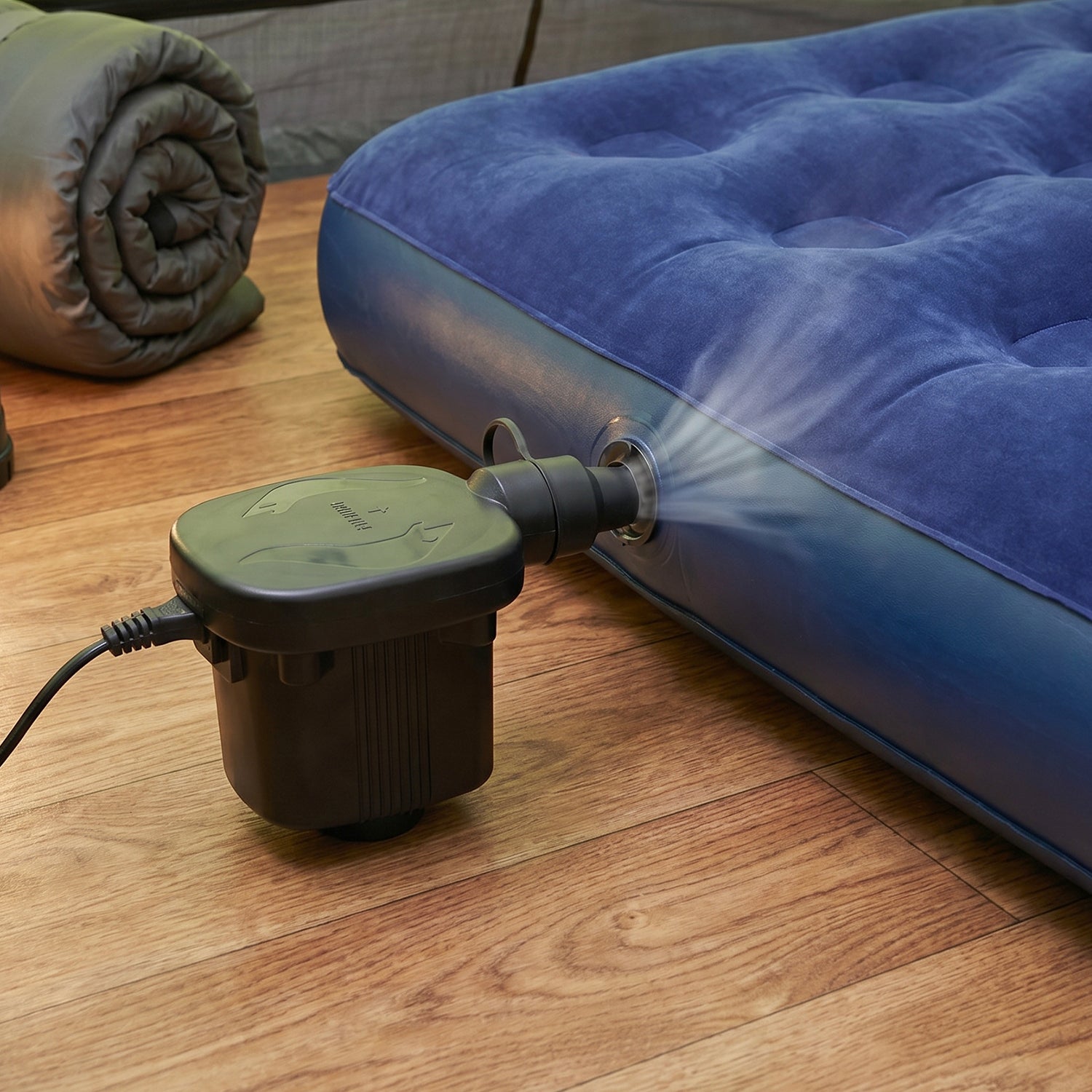 Electric Air Pump Fast Inflator & Deflator for Inflatables - Detail View 7