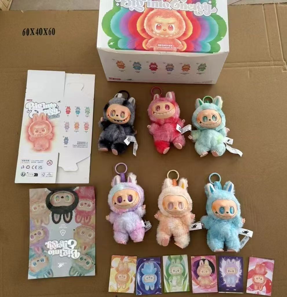 ALVENZA Plush Keychain – Soft Cartoon Animal Toy for Bags