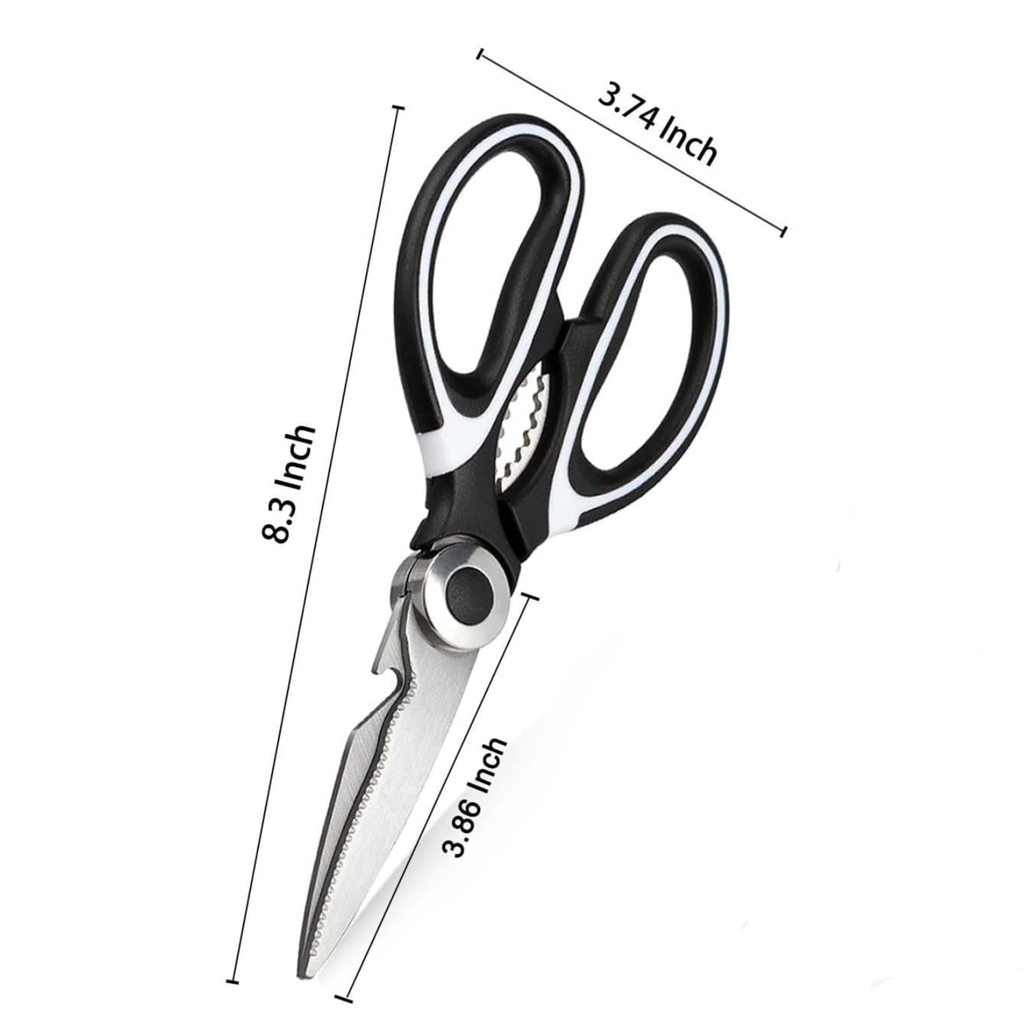 3 in 1 Kitchen Scissors Sharp & Versatile for Home & Kitchen - Detail View 6
