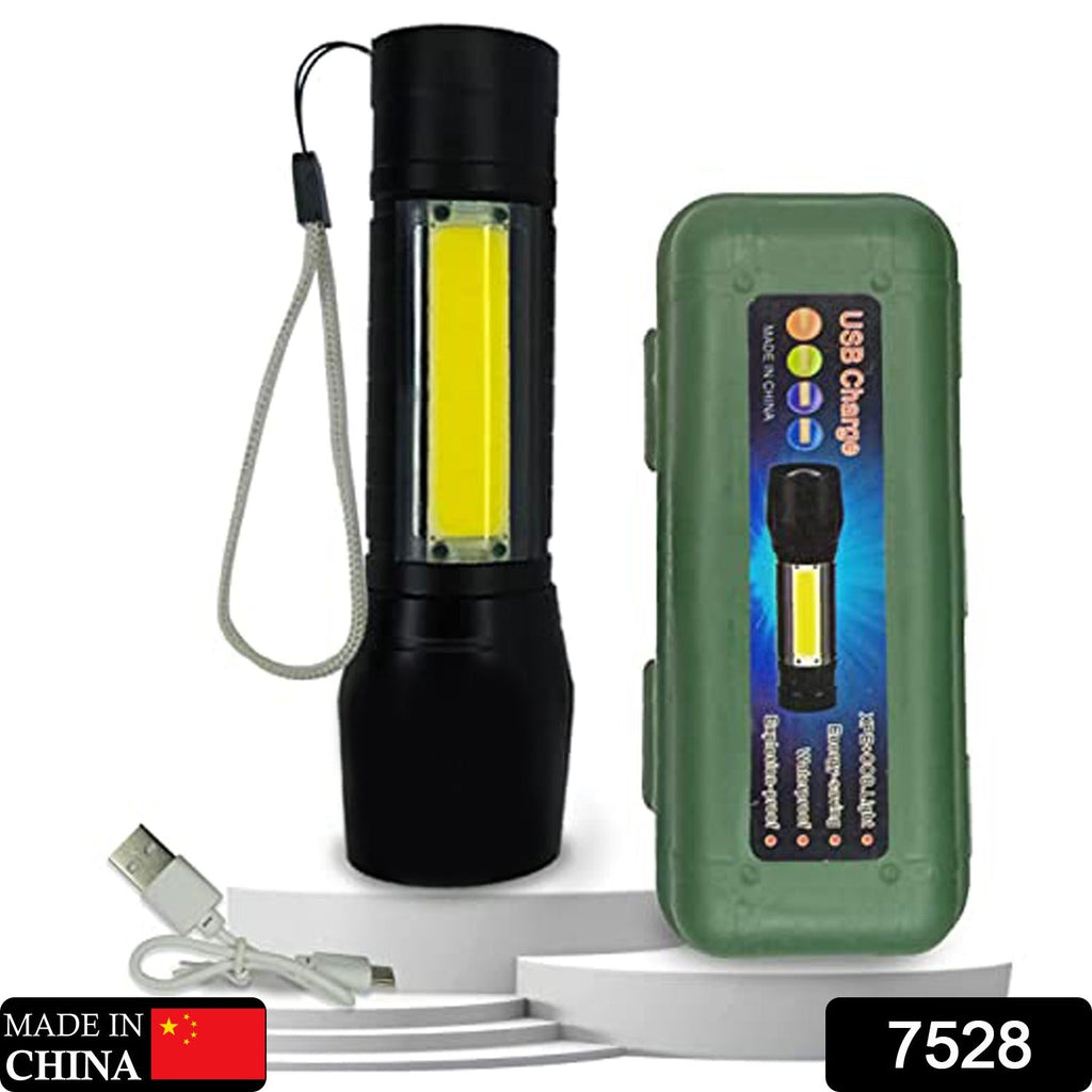 ALVENZA Rechargeable LED Flashlight – Mini, Long Range Torch | Indo Glow
