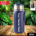 ALVENZA Stainless Steel Vacuum Flask Bottle – 1100 ml High Capacity