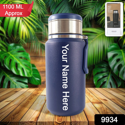 ALVENZA Stainless Steel Vacuum Flask Bottle – 1100 ml High Capacity