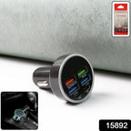 ALVENZA Multi-Port Car Charger – Fast 4 USB Ports for 12V/24V Vehicles