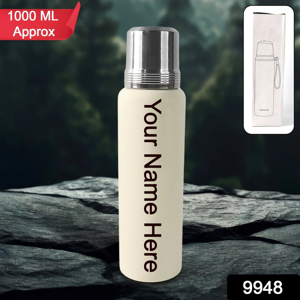 ALVENZA Stainless Steel Double Wall Flask Water Bottle – 12H Hot & Cold