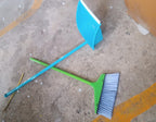 ALVENZA Dustpan and Brush Set – Ergonomic Handle for Easy Sweeping