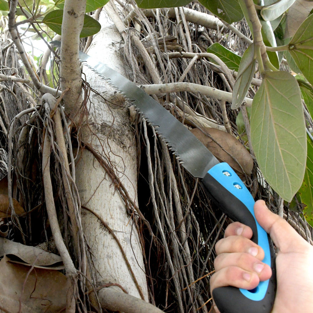 ALVENZA Pruning Saw – 20-Inch High Carbon Steel, Sharp Teeth | Grow Garden Tools