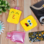 Mini Hot Water Bag Emoji Relief for Pain & Cramps | Velvet Wellness - Detail View 7