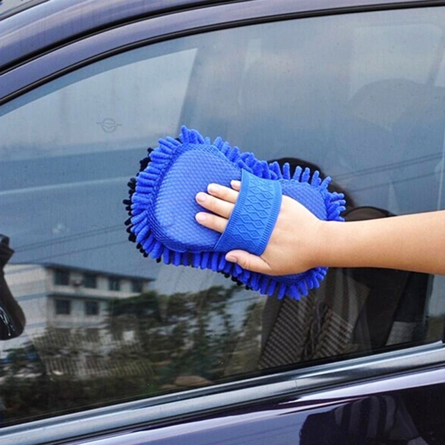 ALVENZA Microfiber Duster Mitt – Multi-Surface Cleaning | Velvet Wipe
