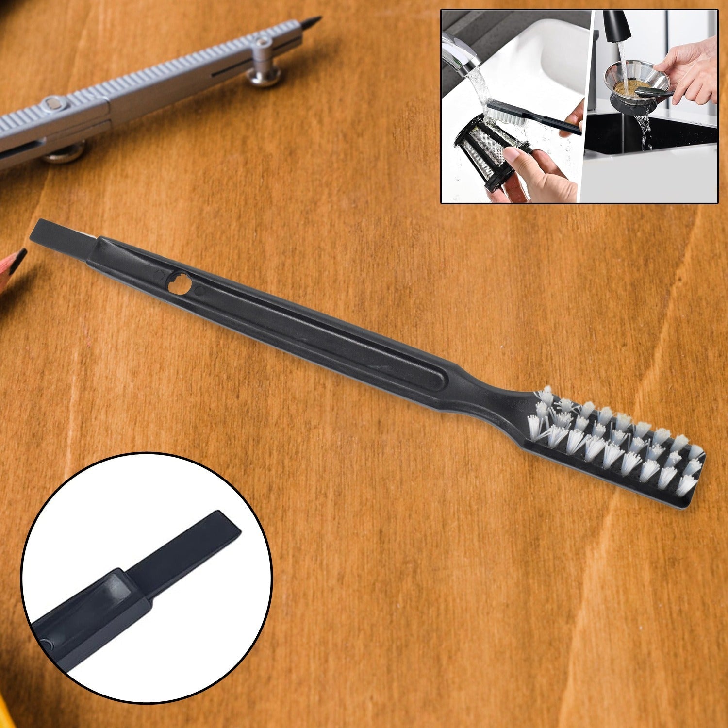 Multifunctional Cleaning Brush Versatile Kitchen Tool | Velvet Wipe