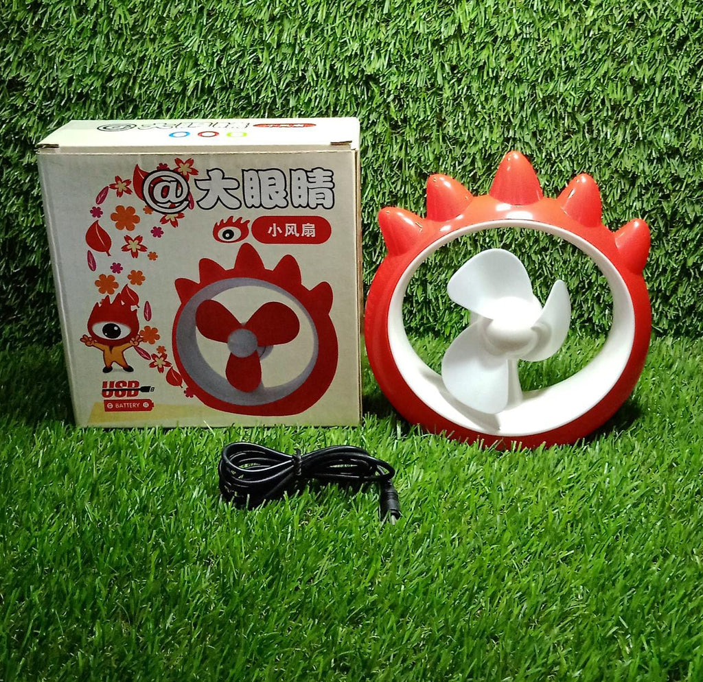 Mini USB Rechargeable Desktop Fan Compact & Quiet Cooling - Detail View 8