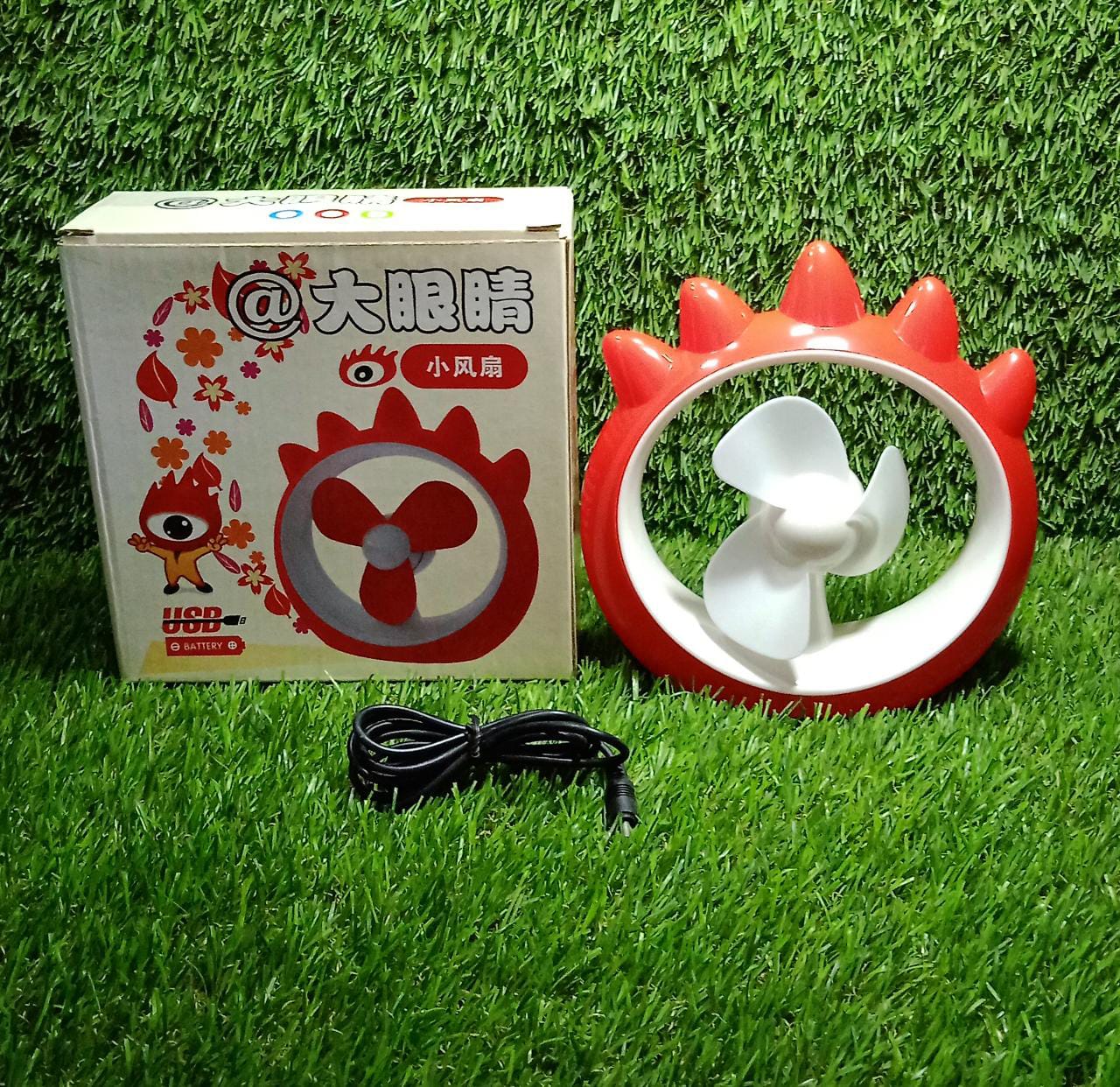 Mini USB Rechargeable Desktop Fan Compact & Quiet Cooling - Detail View 8